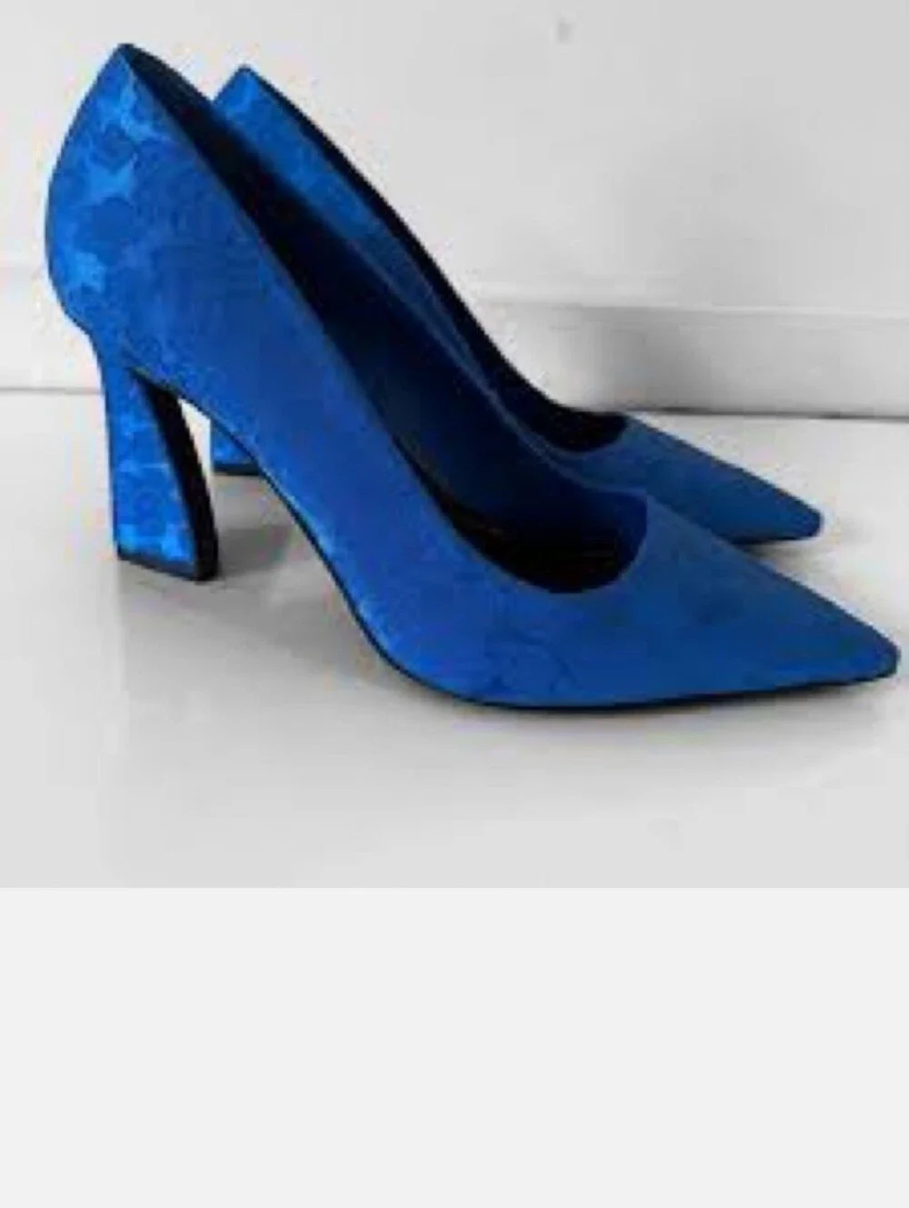 Gianni Bini Azure Floral Heels
